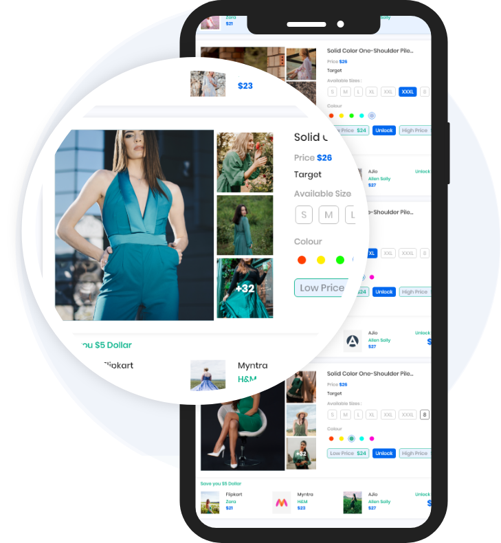 A Shopper at the Product View